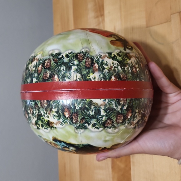 Vintage Germany Paper Mache Large Candy Ball Container - Picture 2 of 7